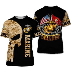 Marine 3D All Over Printed Clothes DHLL100406