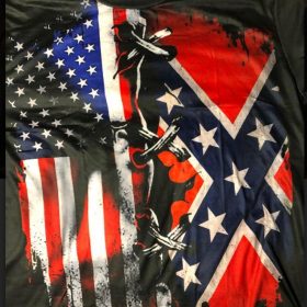 Confederate Flag Hoodie For Sale 3D All Over Printed Clothes HULL270607