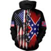 confederate flag hoodie