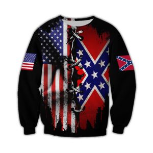 confederate flag long sleeve shirt