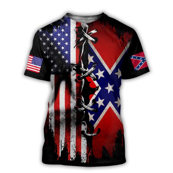 confederate flag t-shirt
