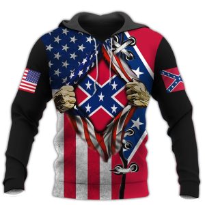 confederate flag hoodie