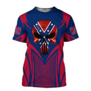 Confederate American 3D All Over Printed CLothes DHHA080704