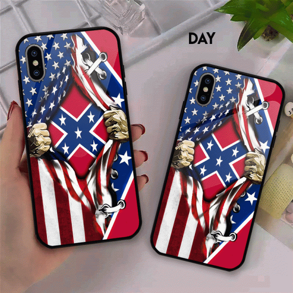 Confederate States of America Luminous Glow Phone case HUTH030701