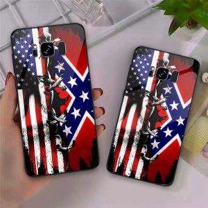 Confederate States of America Flag Phone Case Galaxy S8 Plus
