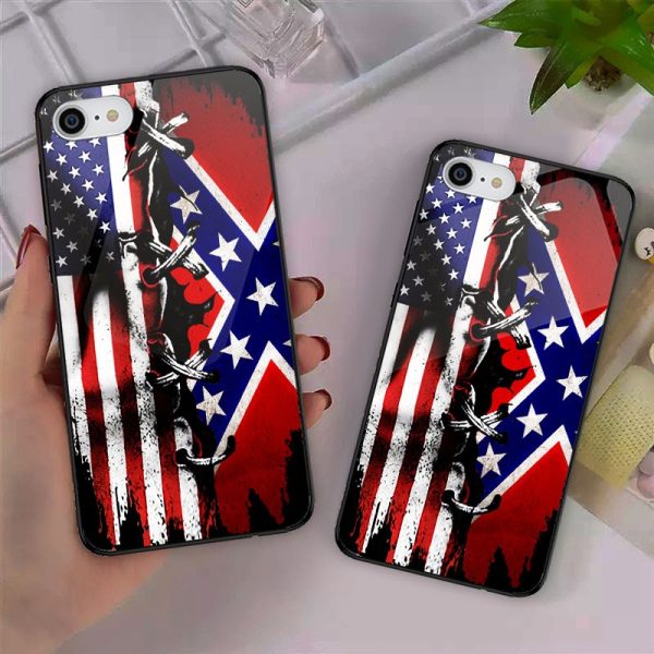 Confederate States of America Flag Phone Case Iphone 7 iphone 8