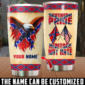 Personalized Name Confederate 20Oz & 300z Stainless Steel Tumbler DHTD280703