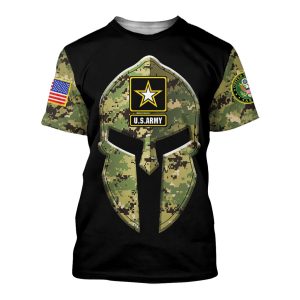 US Army 3D All Over Printed Clothes HUTH020702