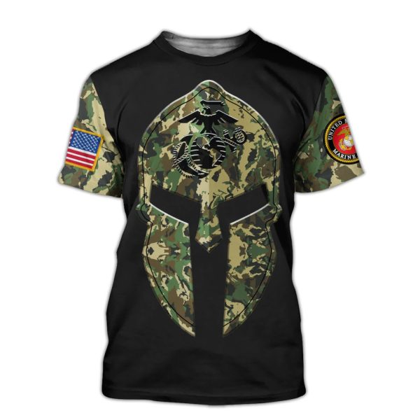 US Marine 3D All Over Printed Clothes HUHA010703