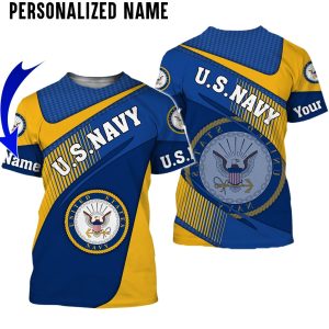 Personalized Name US Navy 3D All Over Printed Clothes NQLL261102