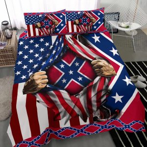 Confederate Flag Bedding Set