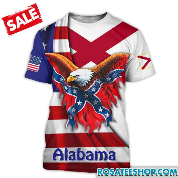 Alabama State Flag Shirt qfhm200704