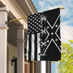 black and white confederate flag ukhm060703
