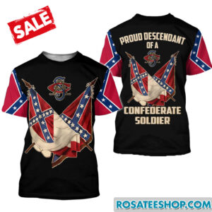 Confederate Battle Flag Shirt