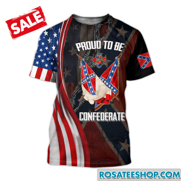 Confederate Battle Flag Shirt QFKH150701