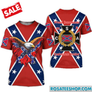 Confederate Battle Flag T Shirt 2022