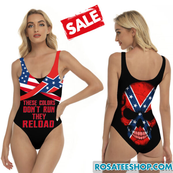 Confederate Flag Bikini Rebel Bathing Suit Swimsuit