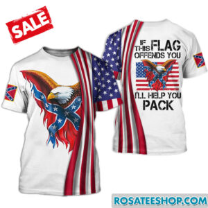 Confederate Flag If This Shirt Offends You 2023 rosateeshop