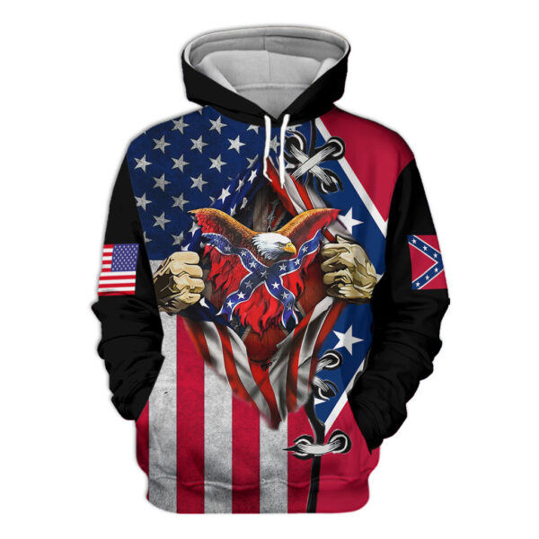 onfederate flag normal hoodie