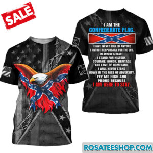 Confederate Flag Shirt ukhm110701