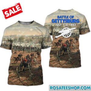 Gettysburg T Shirt Civil War ukkh260701