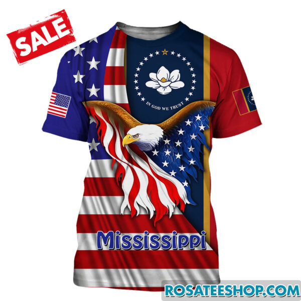 Mississippi New Flag Shirt