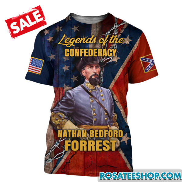 Nathan Bedford Forrest T-Shirt UKHM250702