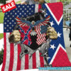 Rebel Flag Blanket For Sale