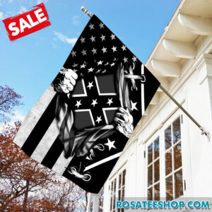 black and white confederate flag ukkh060701