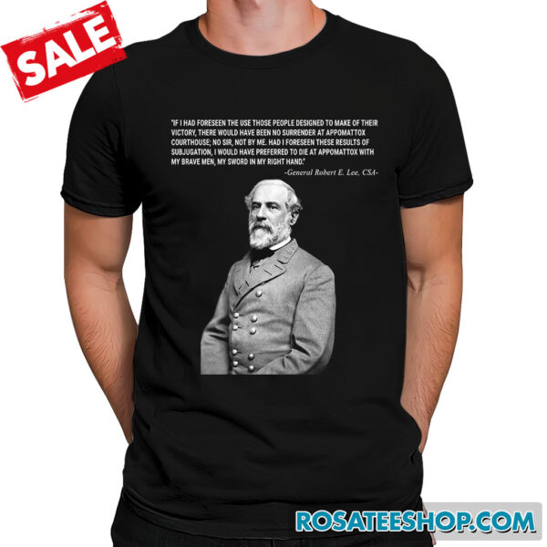Robert E Lee T Shirt UKKH120802