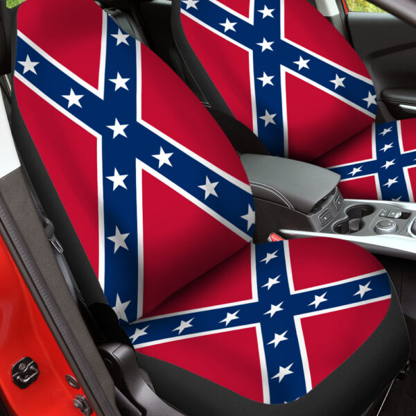 Confederate Flag Car Seat Cover