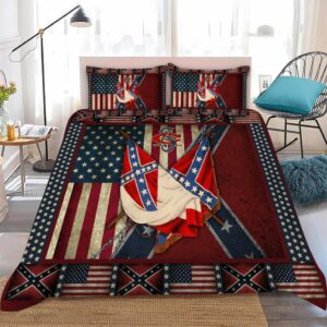 Rebel Flag Bed Set QFHA3111068